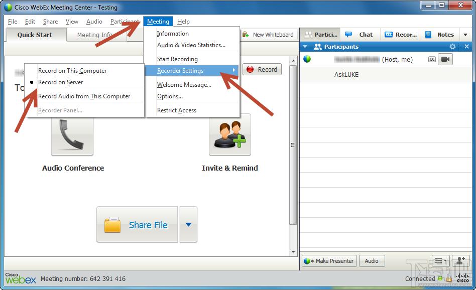 webex,WebEx Recorder,屏幕录像