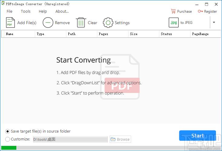 PDFtoImage Converter下载,PDF转图片软件,PDF转换