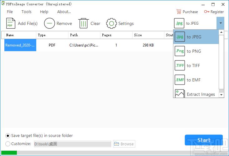PDFtoImage Converter下载,PDF转图片软件,PDF转换