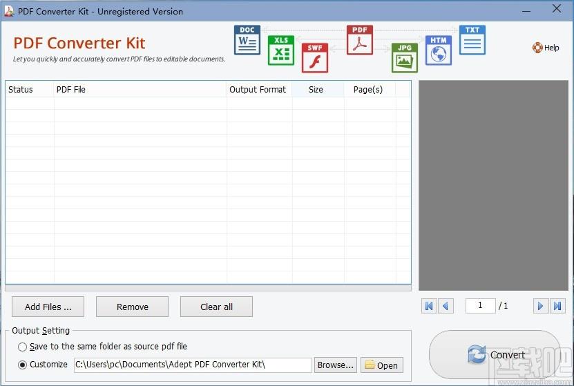 Adept PDF Converter Kit下载,PDF转换器,PDF转Word