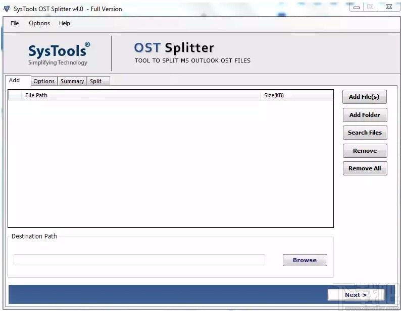 SysTools OST Splitter下载,OST拆分工具,OST拆分