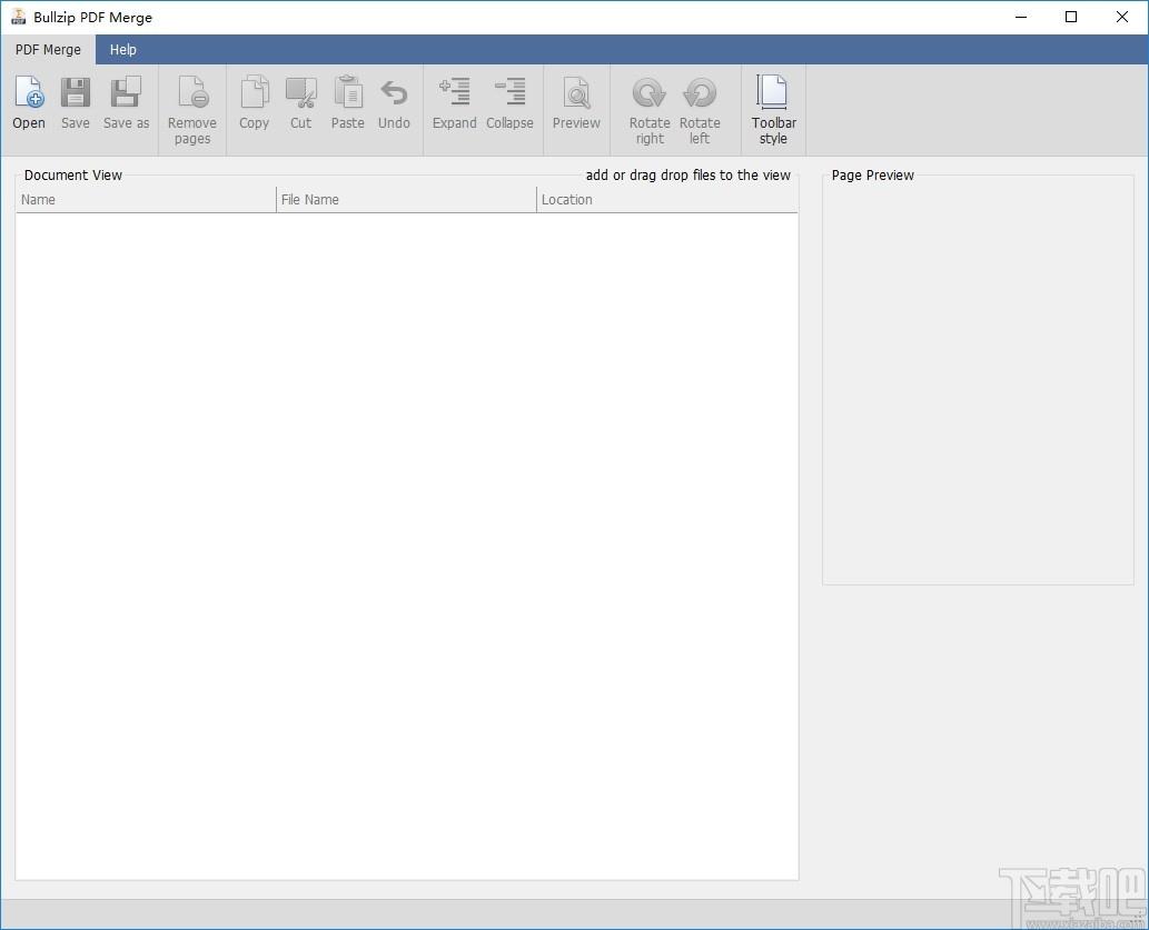 Bullzip PDF Merge下载,PDF合并,PDF,合并,分割,页面裁剪