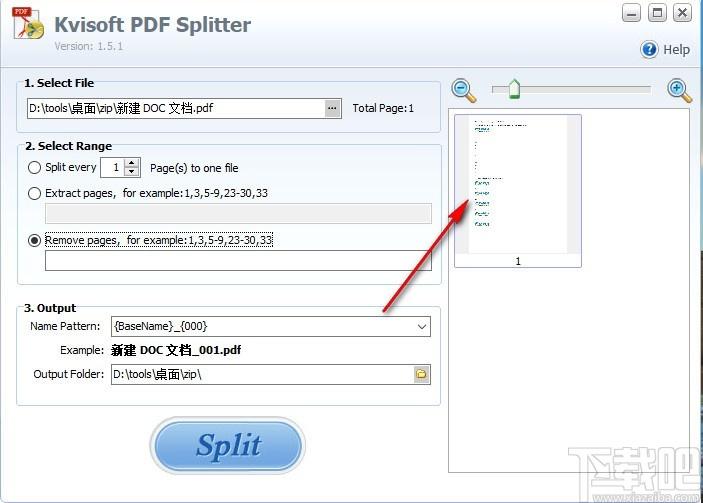 Kvisoft PDF Splitter下载,PDF分割工具,PDF分割