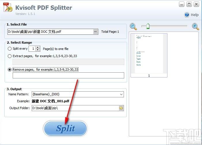 Kvisoft PDF Splitter下载,PDF分割工具,PDF分割