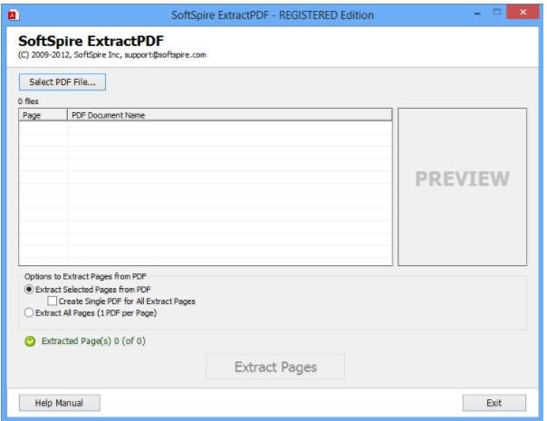 SoftSpire Extractpdf下载,PDF提取,PDF分割